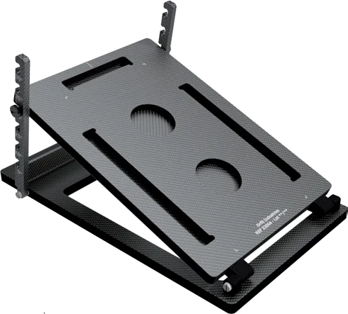 High precision tiltable base plate in CFL