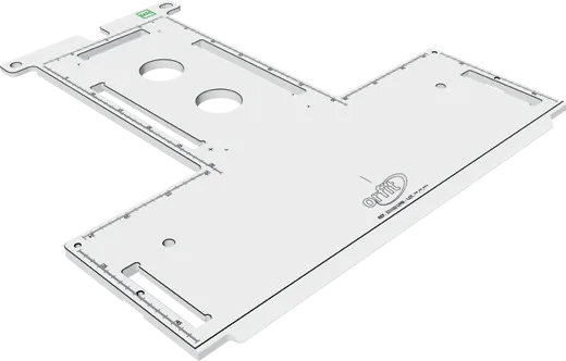 High precision base plate