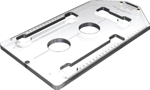 HP head, neck and shoulder base plate for Cyberknife